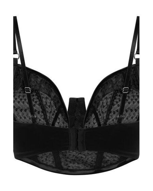 Hunkemöller Black Elle Non-Padded Underwired Longline Bra
