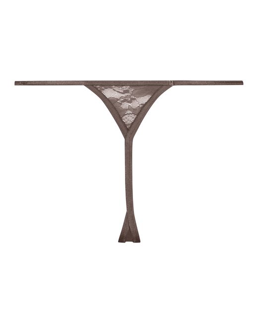 Hunkemöller Brown String Mini