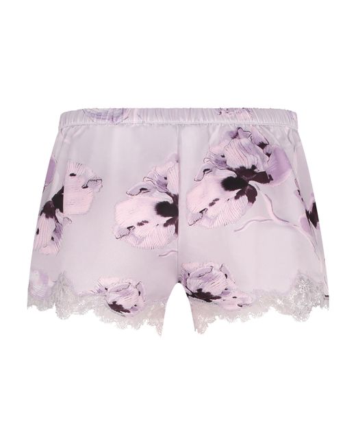 Hunkemöller Pink Pyjama-Shorts Satin