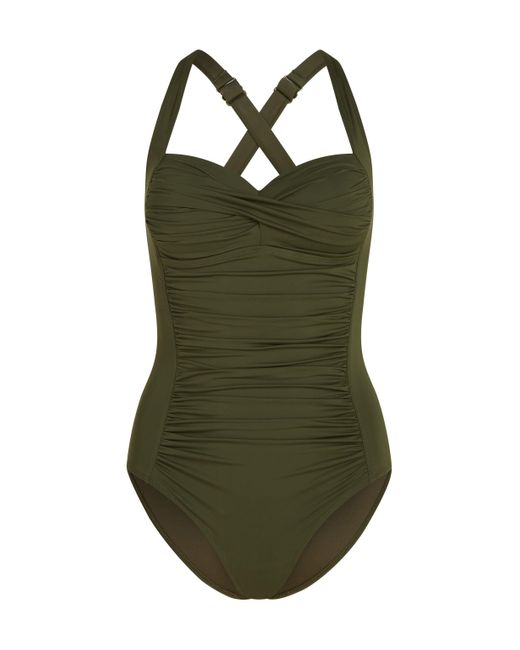 Hunkemöller Badpak Shaping Ocean in het Green