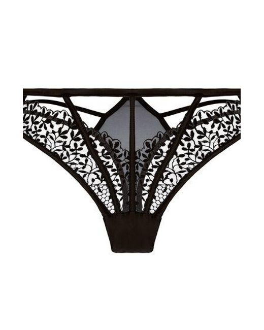 Hunkemöller Black Kristina Highleg Thong