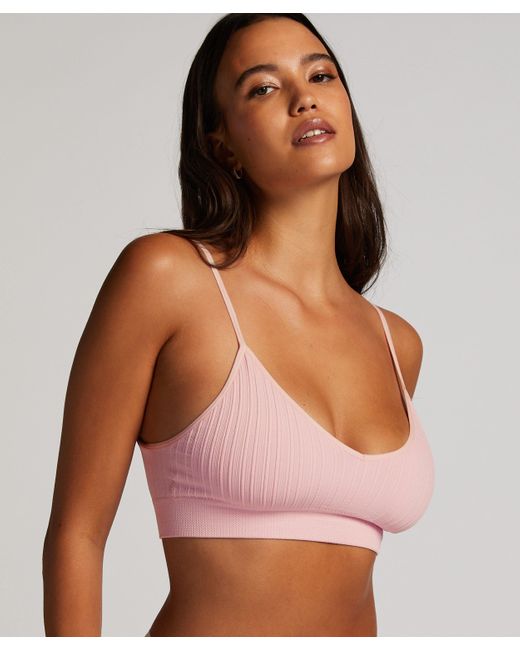 Dianne Triangular Bralette Hunkemöller de color Brown