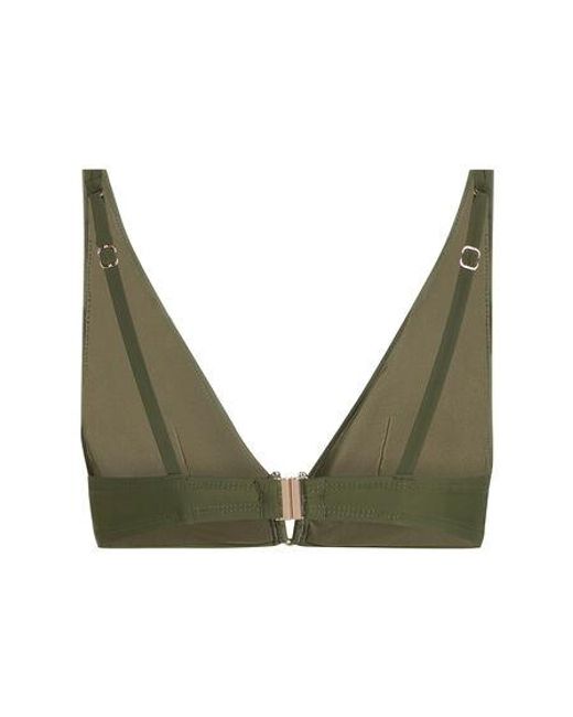 Hunkemöller Green Luna Triangle Bikini Top