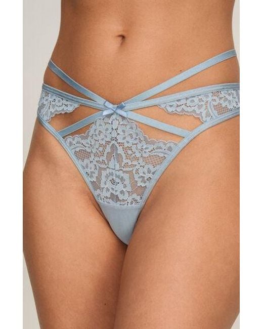 Hunkemöller String Wera in het Blue