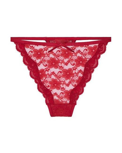 Hunkemöller String Mini in het Red