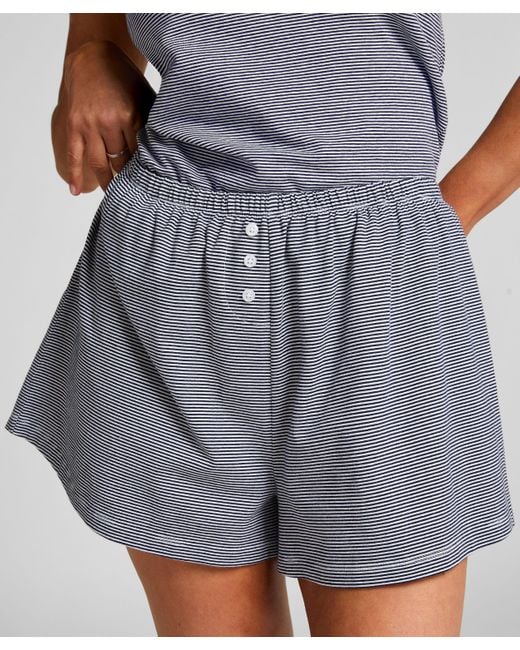 Hunkemöller Gray Pyjama-Set mit Singlet aus Jersey