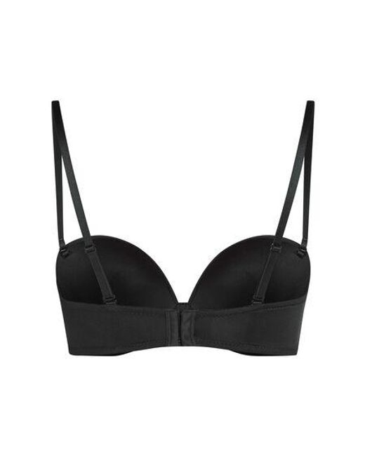 Hunkemöller Black Padded Underwired Strapless Maximizer Bra