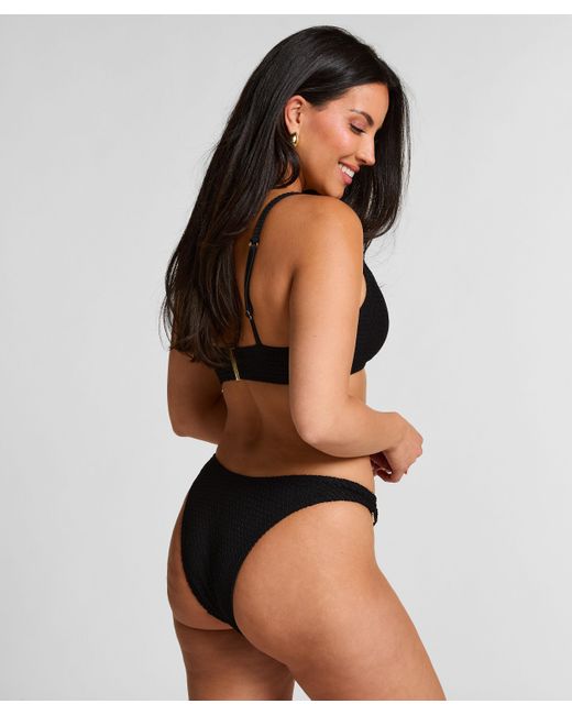 Hunkemöller Black Cairo Bikiniunterteil mit hohem Beinausschnitt