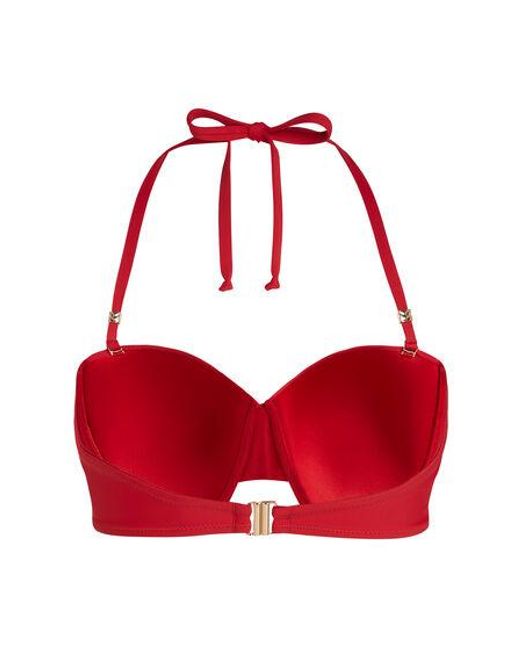Hunkemöller Red Luna Bikini Top