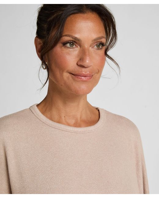 Top de pijama Jersey Hunkemöller de color Natural