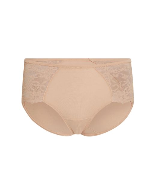 Superslip midi de encaje Hunkemöller de color Natural