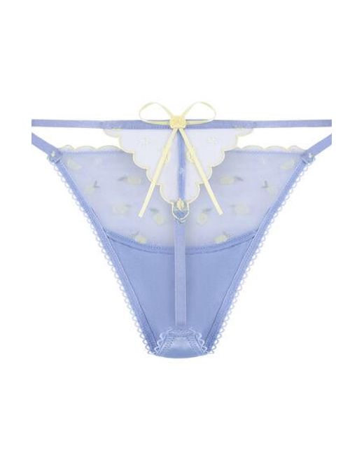 Hunkemöller Brown Highleg Thong Harriet