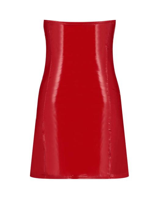 Vestido lencero con aros Hunkemöller de color Red