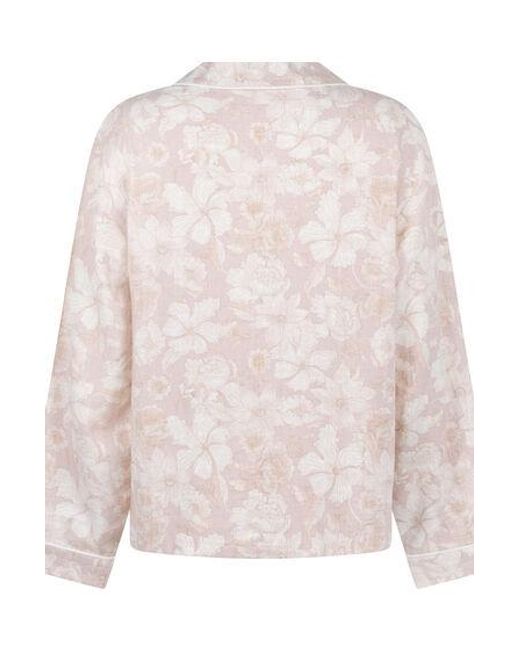Hunkemöller Natural Flower Linen Jacket