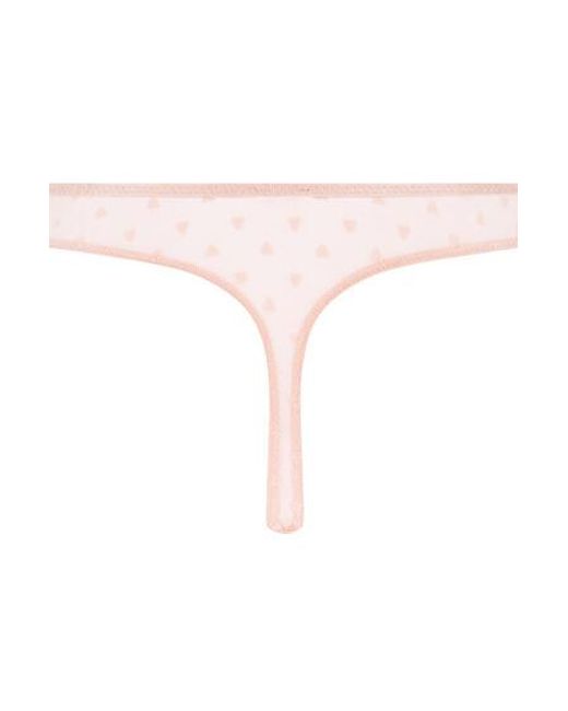 Hunkemöller String Phoebe in het Brown