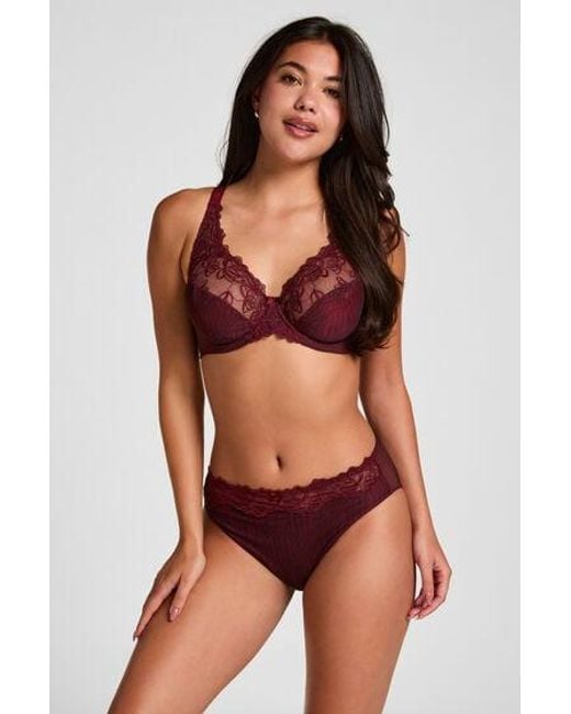 Hunkemöller Red Diva High Knickers