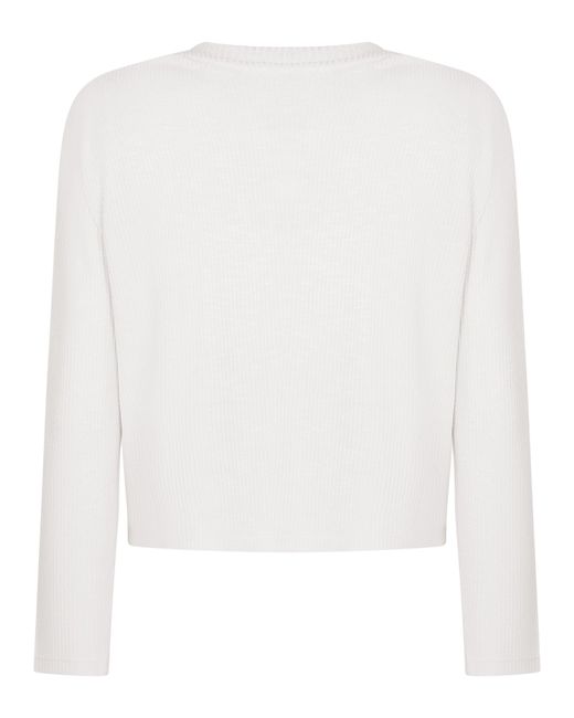 Hunkemöller White Long-Sleeved Pyjama Top