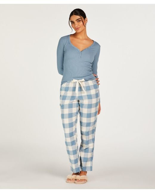 Top de pijama Hunkemöller de color Blue