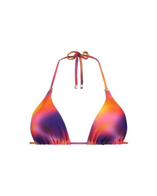 Hunkemöller Multicolor Sunset Triangle Bikini Top