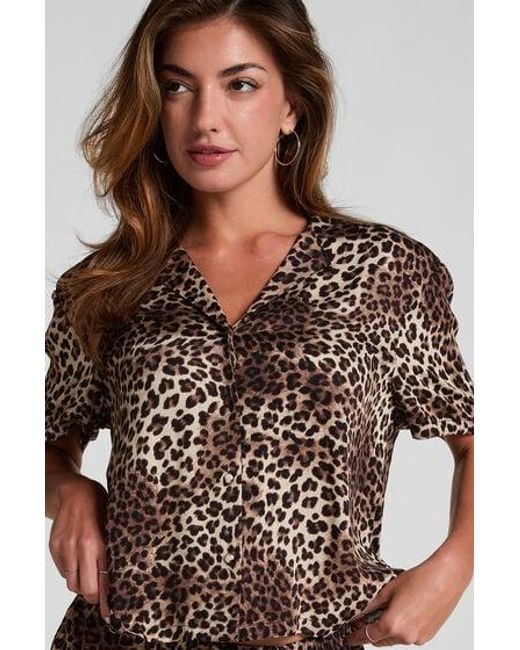 Hunkemöller Brown Satin Jacket