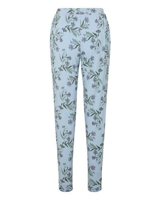 Hunkemöller Blue Jersey Pyjama Pants