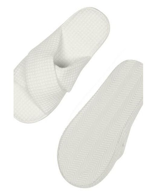 Hunkemöller White Flip-Flops Waffle