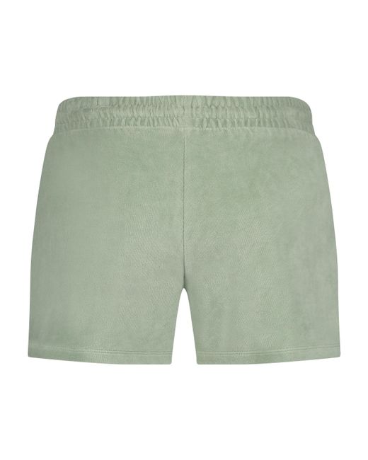 Hunkemöller Shorts Velours Pocket in het Green