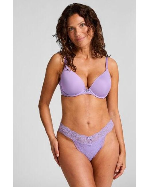 Hunkemöller Purple Madison Thong