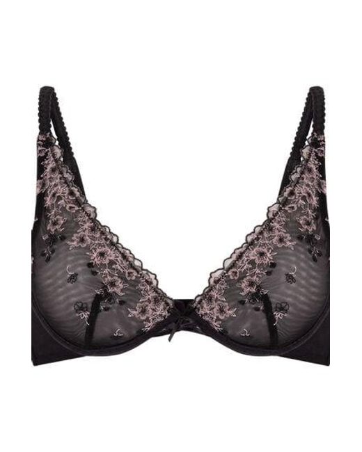 Hunkemöller Black Chloe Non-Padded Underwired Bra