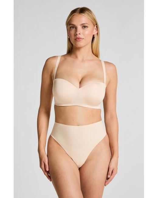 Hunkemöller Voorgevormde Beugel Bh Smooth in het Brown