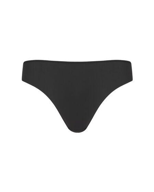 Hunkemöller Black Invisible Brazilian Stripe Mesh