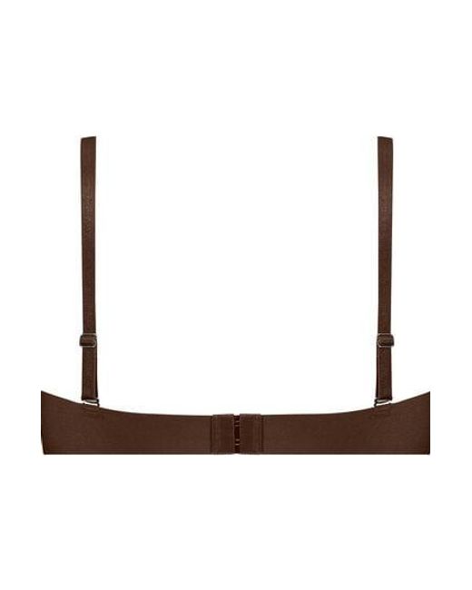 Hunkemöller Brown Jane Padded Underwired Strapless Bra