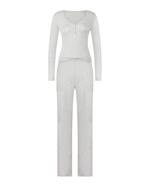 Conjunto de pijama Hunkemöller de color Gray