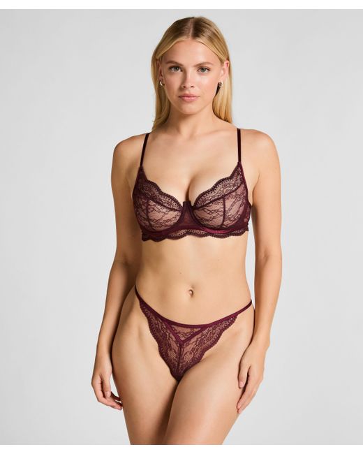 Hunkemöller Purple Unwattierter Bügel-BH Isabelle