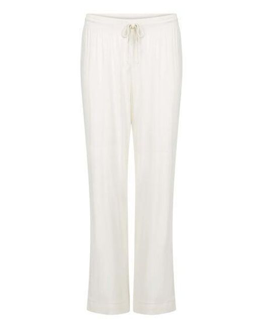 Hunkemöller White Essential Jersey Pants