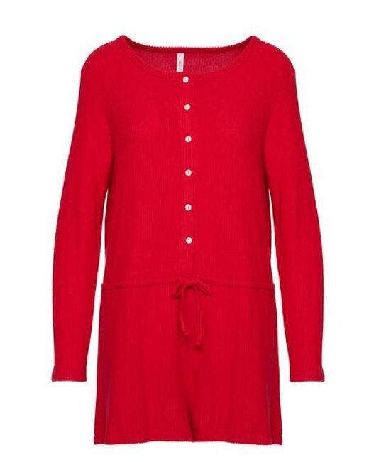 Hunkemöller Red Onesie Short Jersey Rib