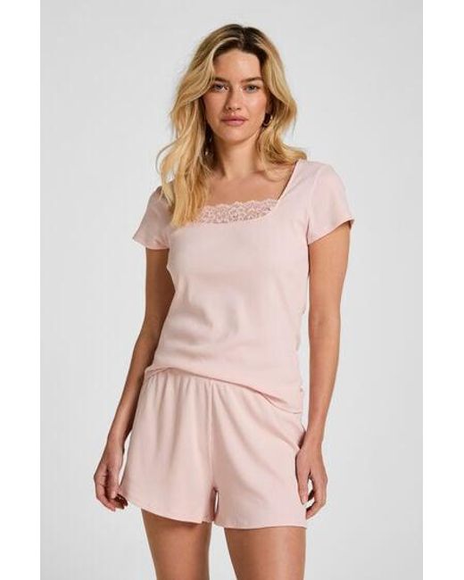 Hunkemöller Pyjama Set in het Pink