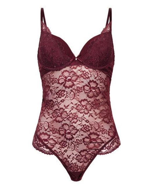 Hunkemöller Red Isadora Body