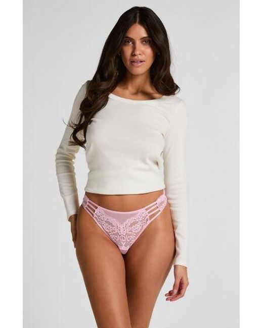 Hunkemöller String Briar in het White