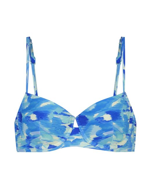 Hunkemöller Blue Paraguay Bikini Top