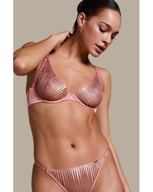 Hunkemöller Brown Alice Non-Padded Underwired Bra