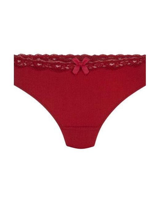 Hunkemöller Red Lola Thong