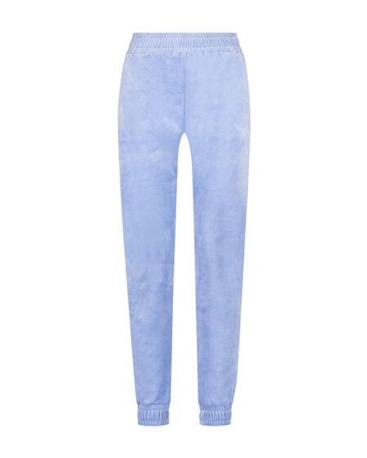 Hunkemöller Blue Velours Jogging Pants