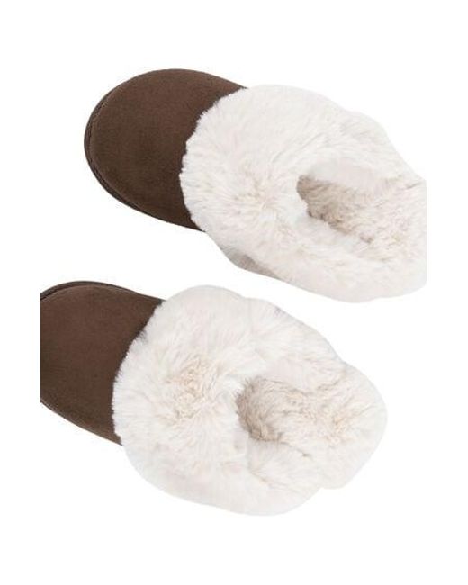 Hunkemöller Brown Betty Fake Fur Mule