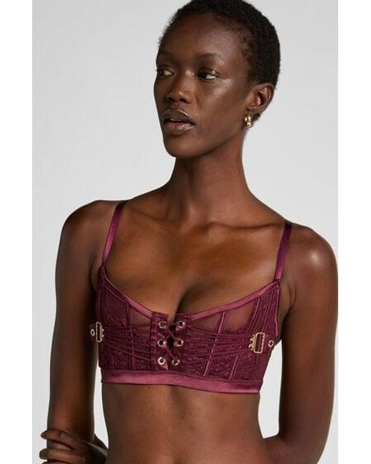 Hunkemöller Red Avela Highleg Brazilian