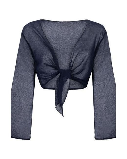 Hunkemöller Blue Beach Knit Top