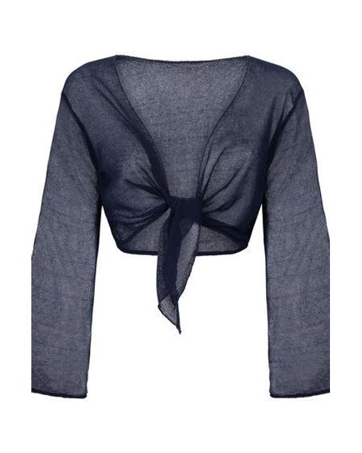 Hunkemöller Gebreide Strandtop in het Blue