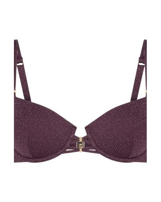 Hunkemöller Purple Panama Padded Underwired Bikini Top