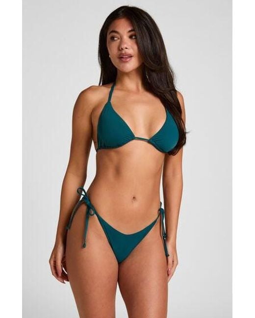 Hunkemöller Green Highleg Bikini Bottom San Marino