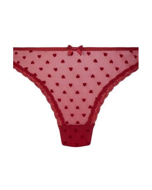 Hunkemöller Red Phoebe Thong
